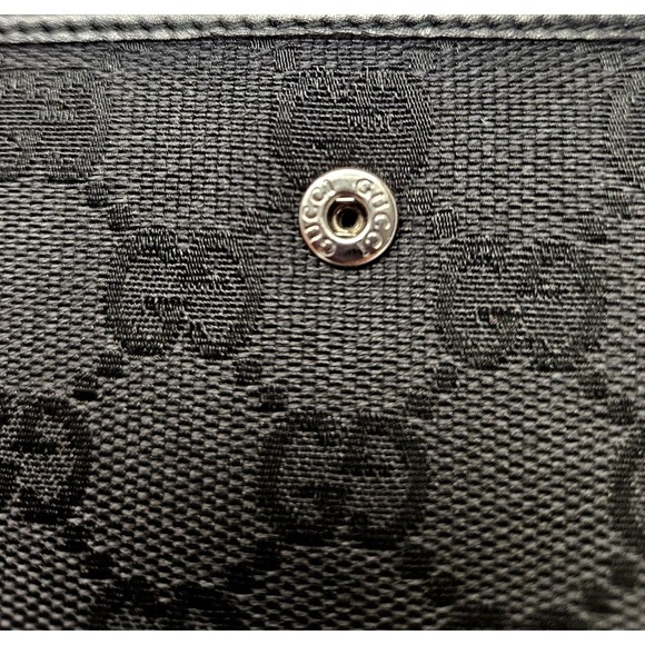 Gucci Black GG Monogram Jacquard Canvas Agenda Full Set Box 74259 Italy EUC - Picture 7 of 10